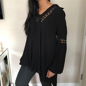 NWT Free People Black Tunic/Dress